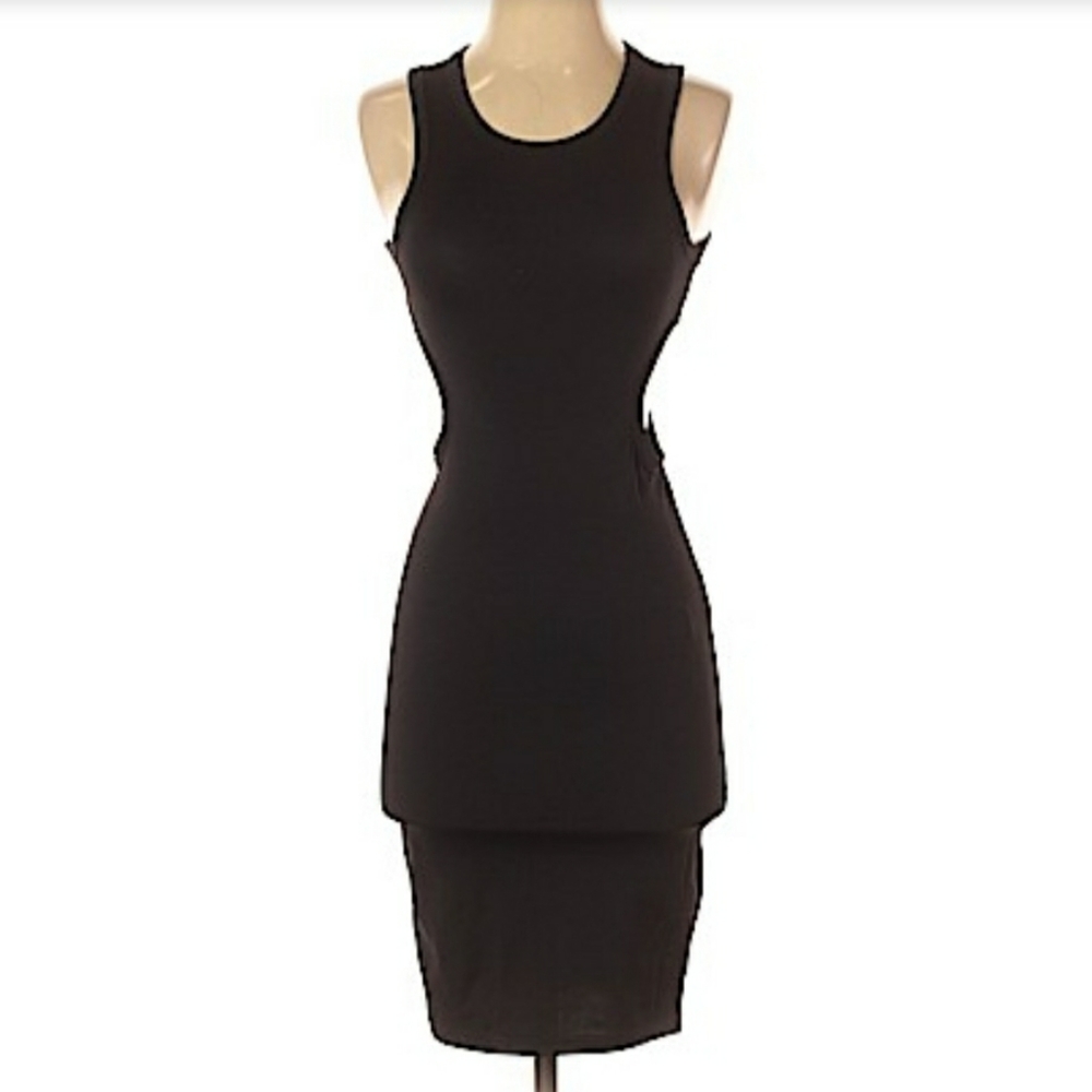 Zara Trafaluc bodycon cutout cocktail dress